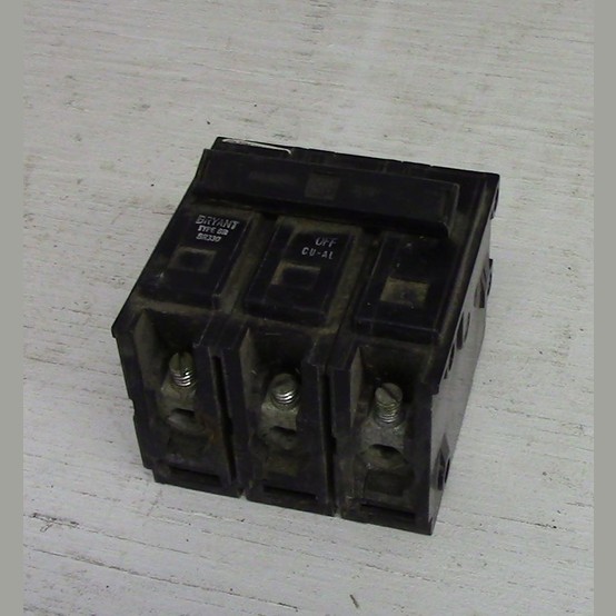 Used Westinghouse 3 Pole 30 Amp Push-in Breaker For Sale