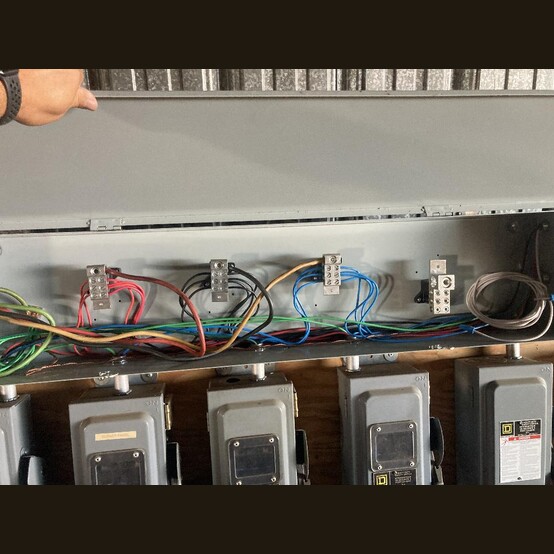 Multiple VFD Power Panel