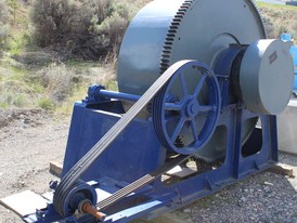 Skid Mounted 6.5 ft x 30 in Ball Mill