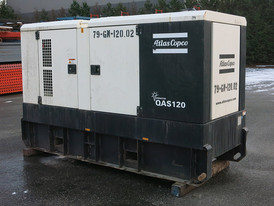 Generador Atlas Copco 2002 QAS120JDS