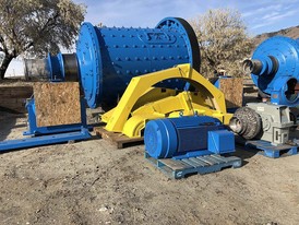 8 ft. x 10 ft. Allis Chalmers Rubber-Lined Ball Mill