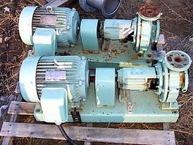 Used Taco Centrifugal Pump. 2 in. x 1-1/4 in. Model: FM 1208 - 7.4