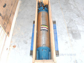 Franklin 50 HP submersible pump motor. 30/460 volt 3 phase. Unit is rebuilt and comes with 75 feet of cable.